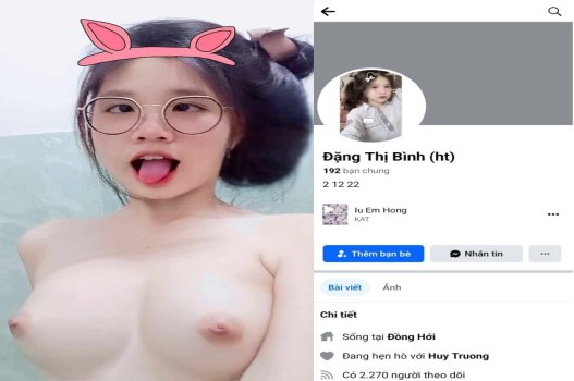 Clip sex bướm hồng nữ sinh Đặng Thị Bình