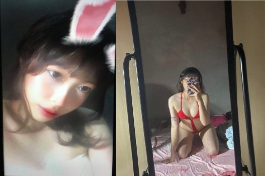 Clip sex em gái xinh yêu thích quần lót đỏ mỏng