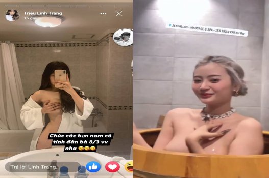 Làm tình genz Triệu Linh Trang ngực vừa vặn